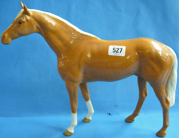 Appraisal: Beswick Large Palomino Racehorse