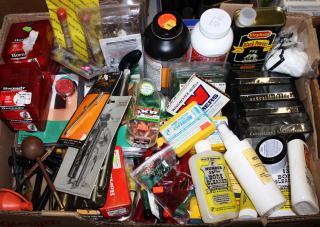 Appraisal: Large lot of muzzleloading accessories pyrodex Triple Se en pellets