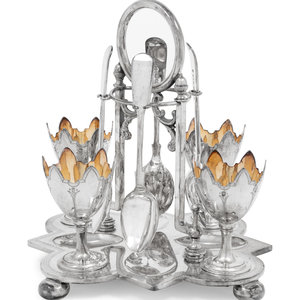 Appraisal: An English Silver-Plate Egg Coddler with L W and anchor