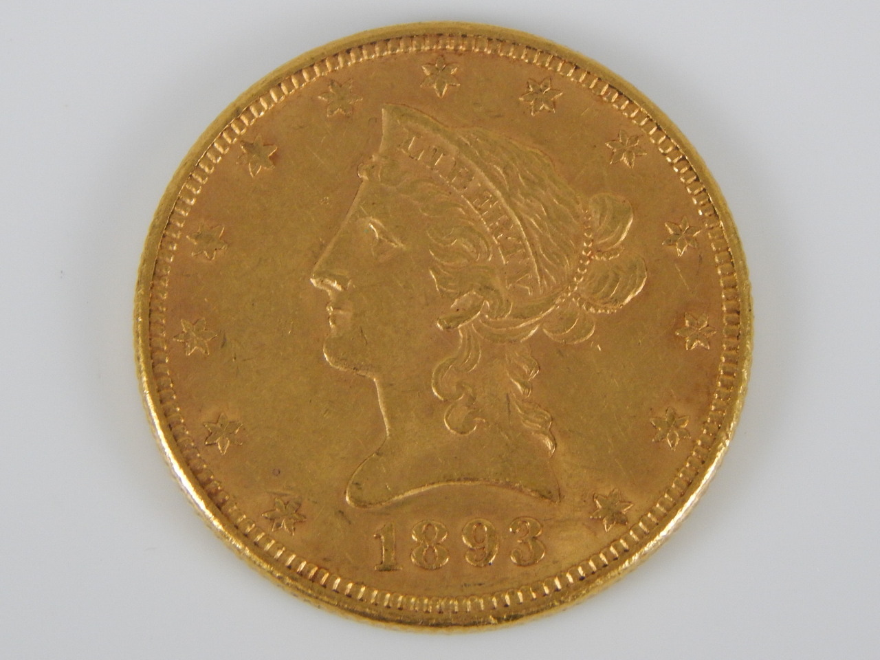 Appraisal: A gold USA ten dollar coin dated