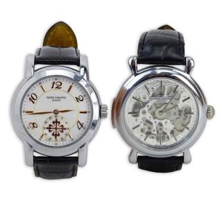 Appraisal: Two Vintage Replica Wrist Watches Two Vintage Replica Wrist Watches