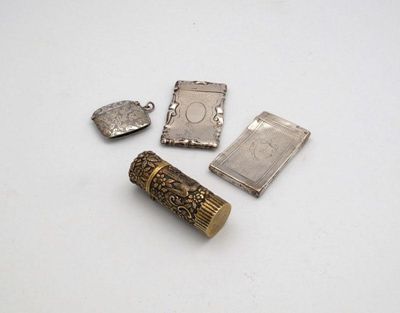 Appraisal: A mixed lot of silver items various dates and makers