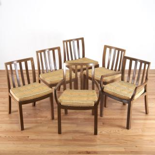 Appraisal: Set Michael Taylor for Baker dining chairs Set Michael Taylor