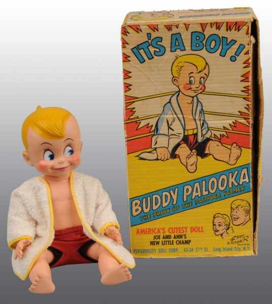 Appraisal: Buddy Palooka Doll Description Complete with robe and boxing trunks