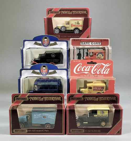 Appraisal: A small collection of Matchbox ''Models of Yesteryear'' ''Oxford Diecast''