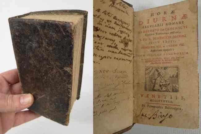 Appraisal: Early Latin book dated