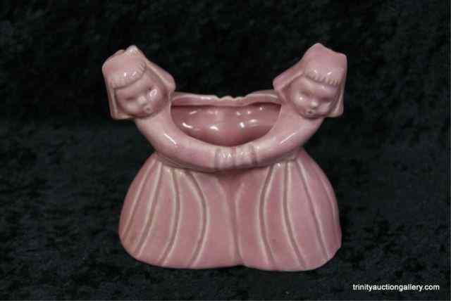 Appraisal: Vintage Shawnee Dancing Girl PlanterProduced c 's by Shawnee Pottery