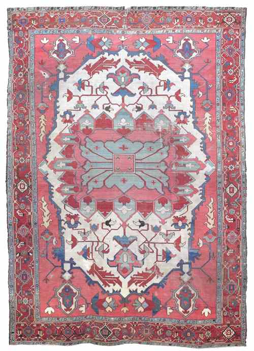 Appraisal: Serapi carpet ca ' x '