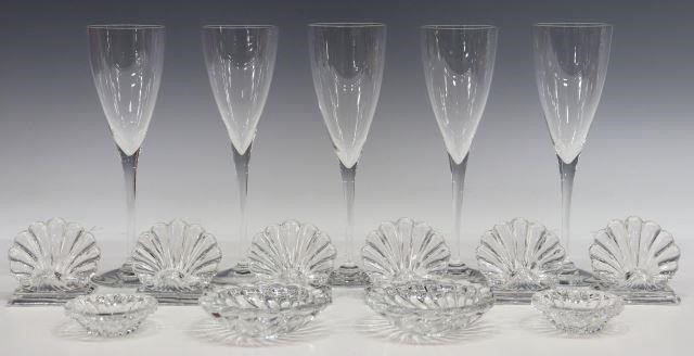 Appraisal: lot of French Baccarat crystal tableware all bearing acid-etched marks