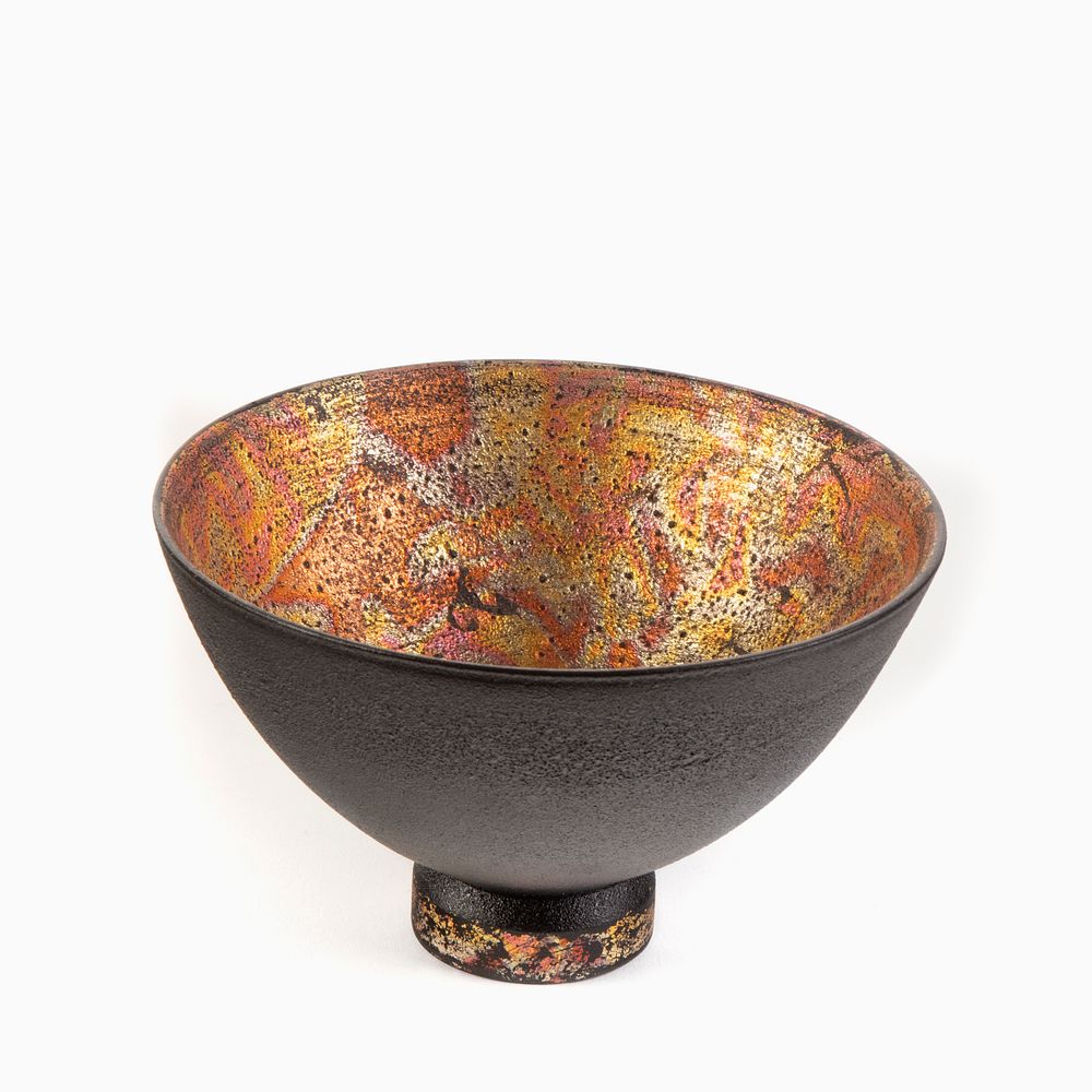 Appraisal: James Lovera Footed Bowl James Lovera - Footed Bowl glazed