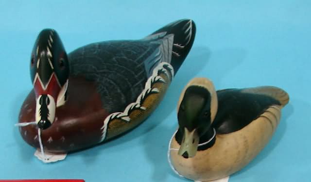 Appraisal: miniature decoys - Wood Duck decorative from Wildfowler Babylon N