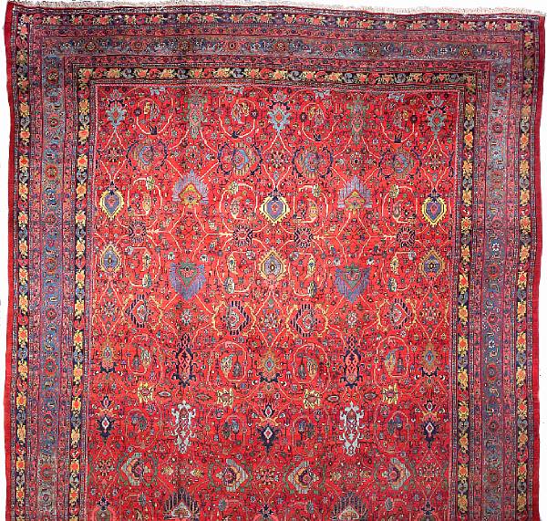 Appraisal: A Bidjar carpet Northwest Persia last quarter th century size