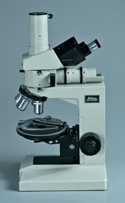 Appraisal: Nikon Optiphot microscope calibrated stage serial number - in with