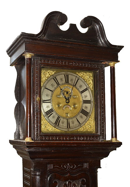 Appraisal: An th Century month duration longcase clock movementthe square brass