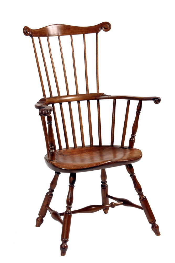 Appraisal: WINDSOR ARMCHAIR - th c Pennsylvania High Comb-back Windsor Armchair