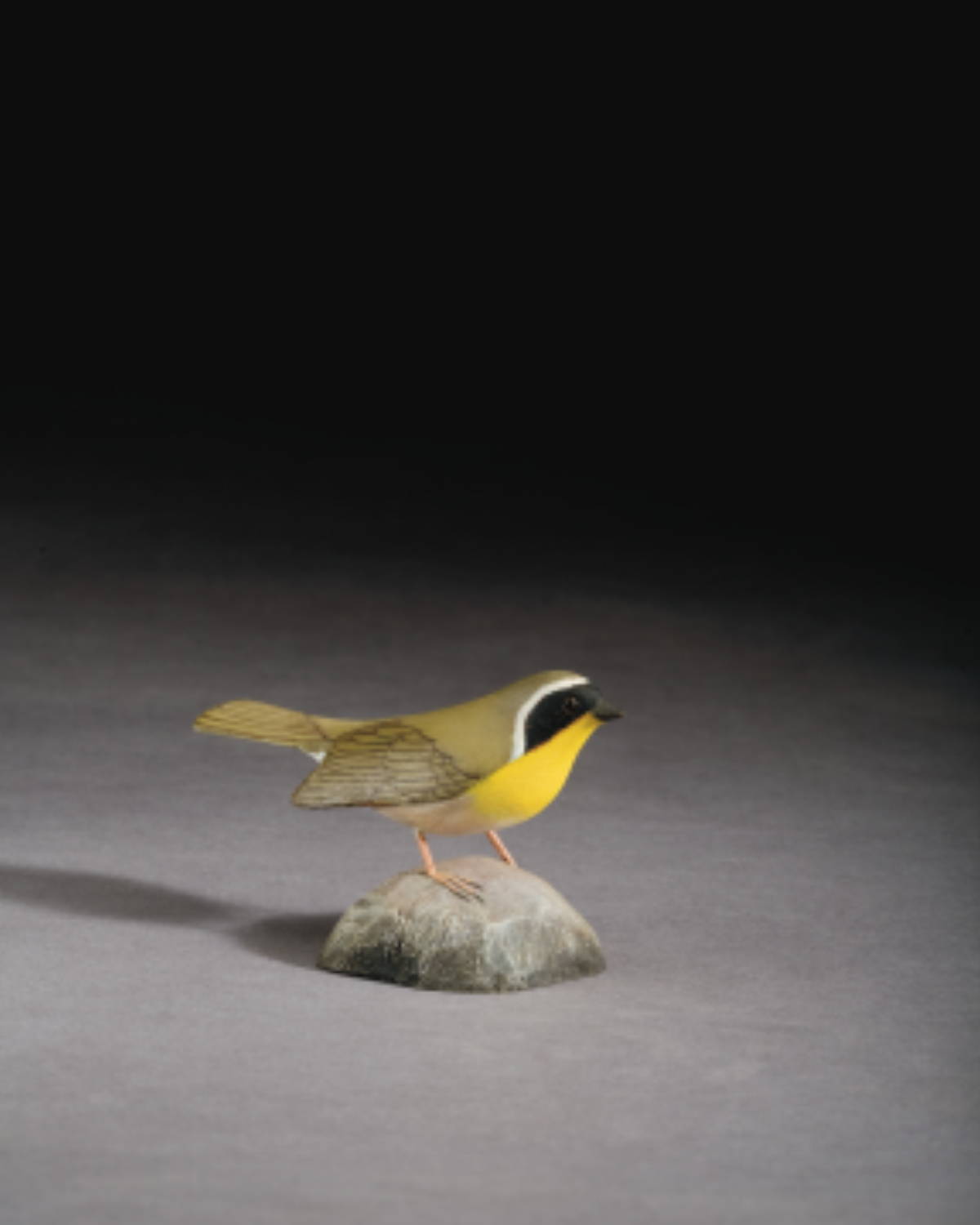 Appraisal: JESS BLACKSTONE AMERICAN - CARVED AND PAINTED YELLOWTHROAT CIRCA Inscribed