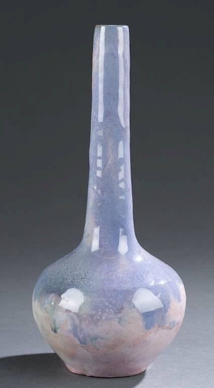 Appraisal: Arequipa flowing mottled glaze vase An Arequipa flowing mottled glaze