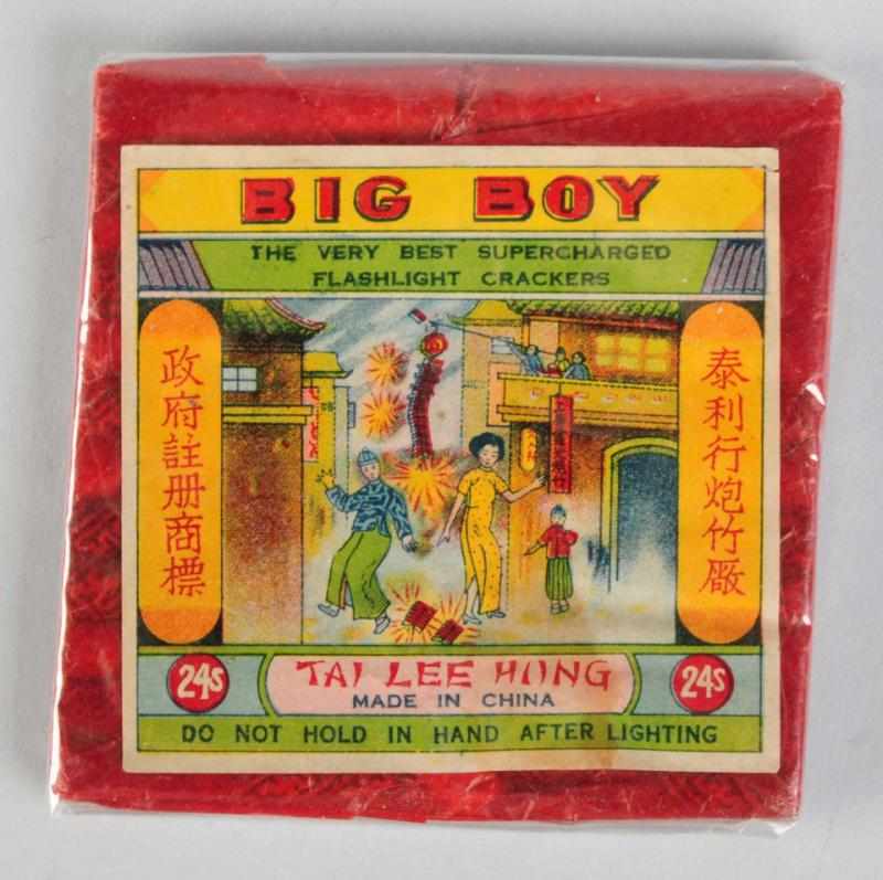 Appraisal: Big Boy -Pack Firecrackers Class Manufactured by Tai Lee Hong