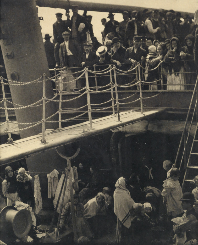 Appraisal: ALFRED STIEGLITZ - The Steerage from Number - Large-format hand-pulled