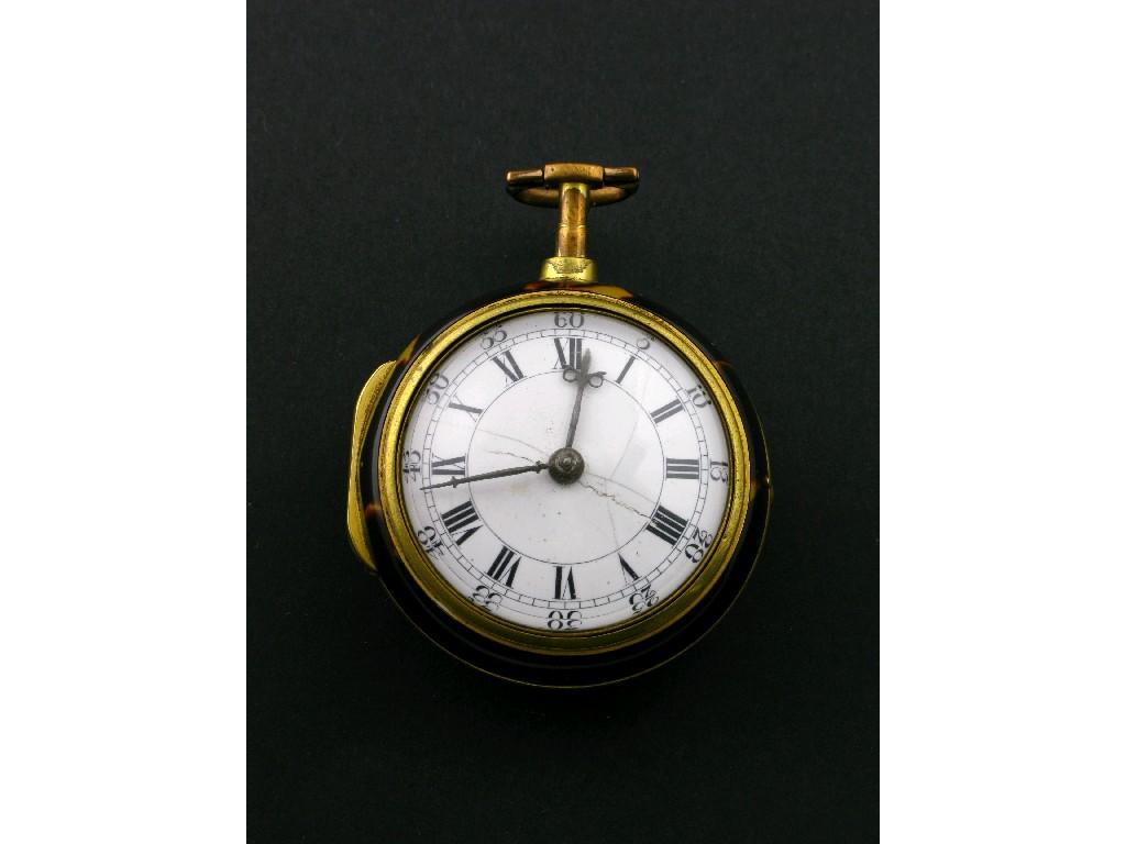 Appraisal: An th Century pair cased Pocket Watch by John Ellicott