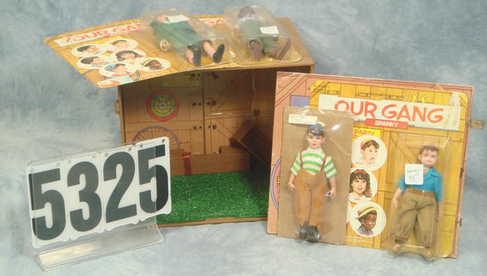 Appraisal: Mego Our Gang Club House with characters some mint on