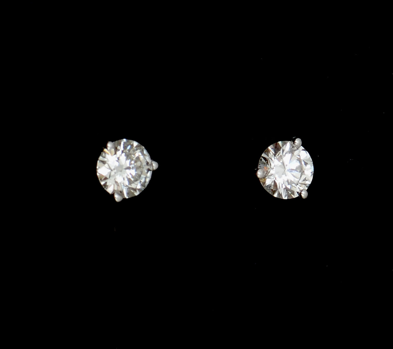 Appraisal: CTW MARTINI SET DIAMOND STUDS My personal favorite style -