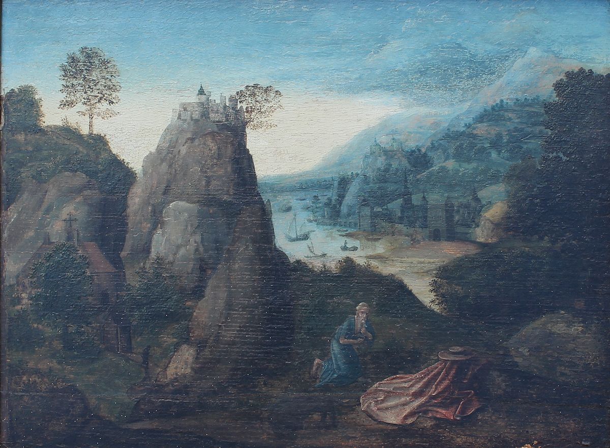 Appraisal: PATENIER Joachim Patinir attribution Flemish - ''The Penitent St Jerome''