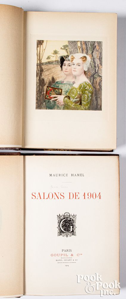 Appraisal: Pair of books Pair of books to include Les Salons