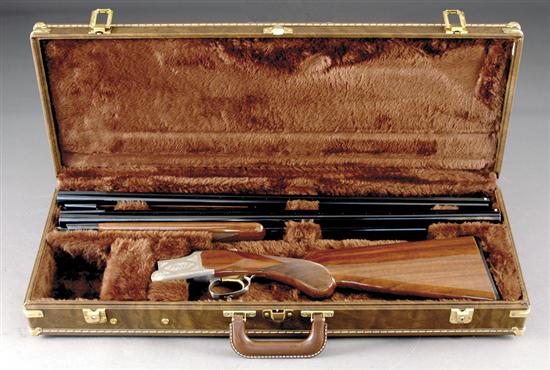 Appraisal: Browning -bore -bore Citori-Lightning Feather Combo SN MY two barrel