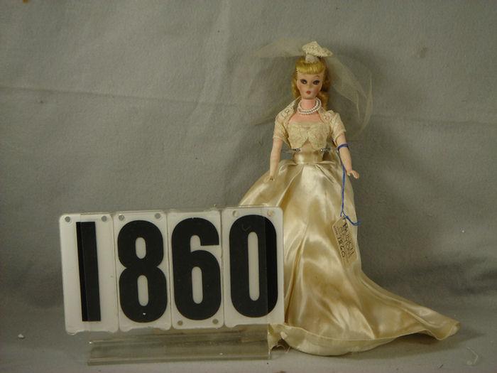 Appraisal: Barbie Bride Doll marked EG on back of neck tall