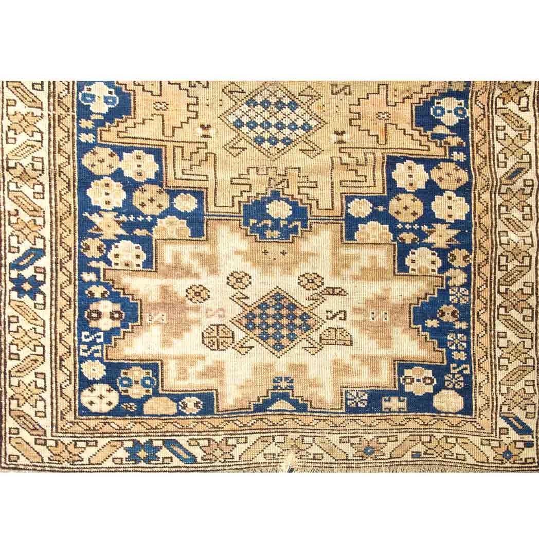 Appraisal: Group of Three Caucasian Rugs Comprising a Kazak rug Shirvan