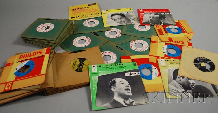 Appraisal: Thirty-eight Duke Ellington U S and Import s with Three