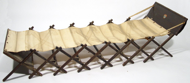 Appraisal: Wales Cabinetta military interest campaign bed