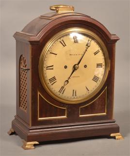 Appraisal: Maple Co London Mahogany Bracket Clock Maple Co London th