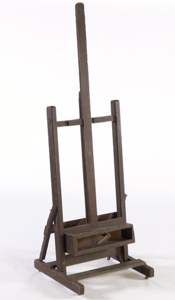 Appraisal: ARTIST S STUDIO EASEL Early th C easel in oak