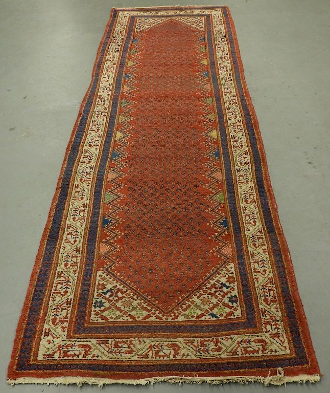 Appraisal: North West Persian Serabend Wool Runner Carpet Rug Persia Early