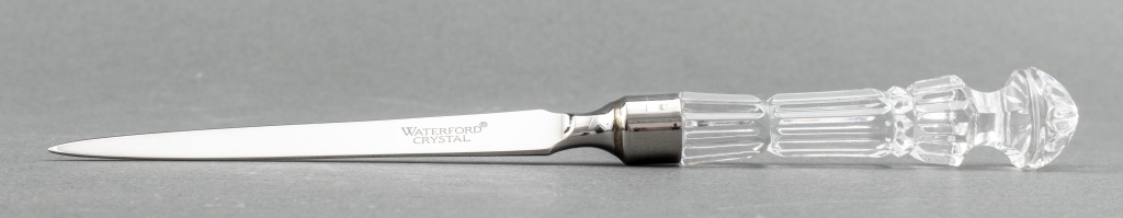 Appraisal: WATERFORD CRYSTAL LETTER OPENER Waterford crystal glass letter opener made