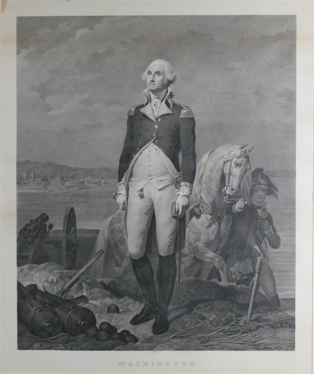 Appraisal: JEAN NICOLAS LAUGIER AFTER LEON COGNIET FRENCH - GEORGE WASHINGTON