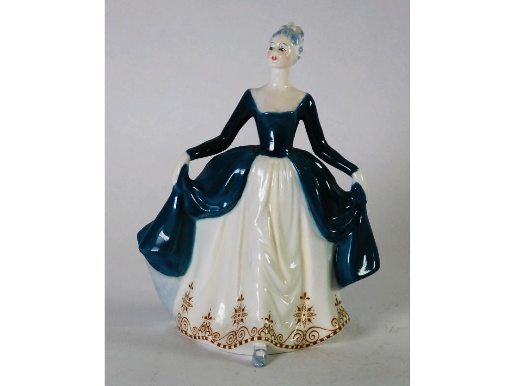 Appraisal: ROYAL DOULTON CHINA FIGURE 'REGTAL LADY' HN cm high printed