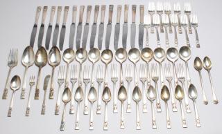 Appraisal: Group of Oneida Coronation Silver The pattern now discontinued comprising