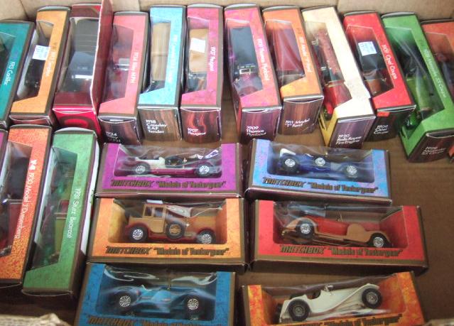 Appraisal: A quantity of Matchbox die-cast vehicles from the 'Models of