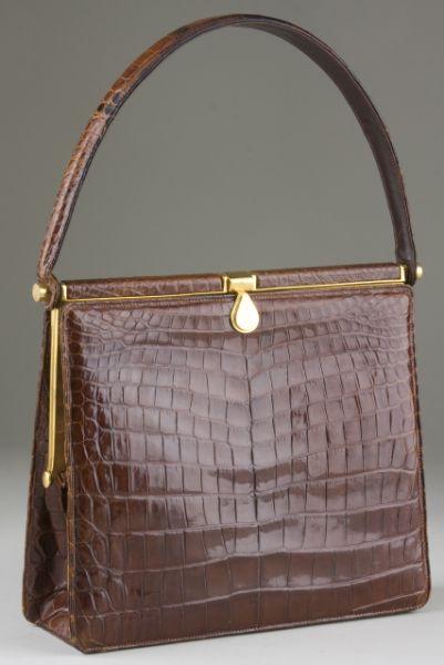 Appraisal: Vintage Lucille De Paris Alligator Purse circa of beautiful form