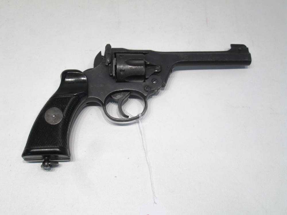 Appraisal: ENFIELD NO MK DOUBLE ACTION ONLY REVOLVER Enfield caliber S