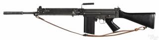 Appraisal: Metric FAL Enterprise Arms Semi-automatic rifle caliber with a flash