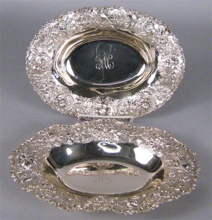 Appraisal: Pair of Kirk Sons sterling silver dishes date mark for