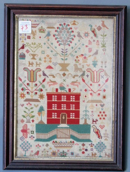 Appraisal: English sampler dated x