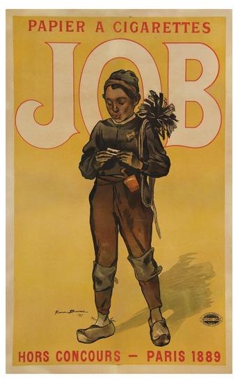 Appraisal: BOUISSET Firmin - JOB lithograph in colors condition B printed