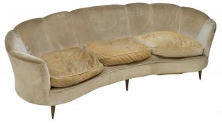 Appraisal: GIO PONTI ATTR CASA E GIARDINO MID-CENTURY SOFA Mid-century modern