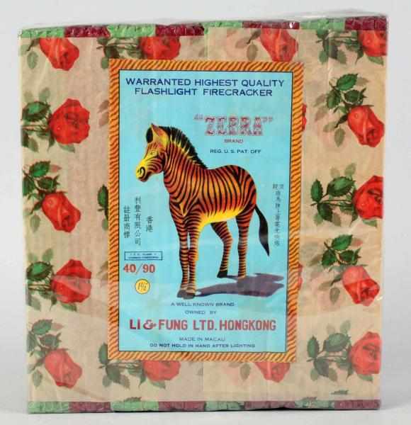 Appraisal: Zebra Firecracker Brick Class Manufactured by Li Fung Includes packs