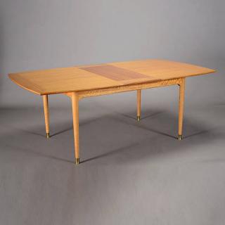 Appraisal: John Keal For Brown Saltzmen Dining Table John Keal For